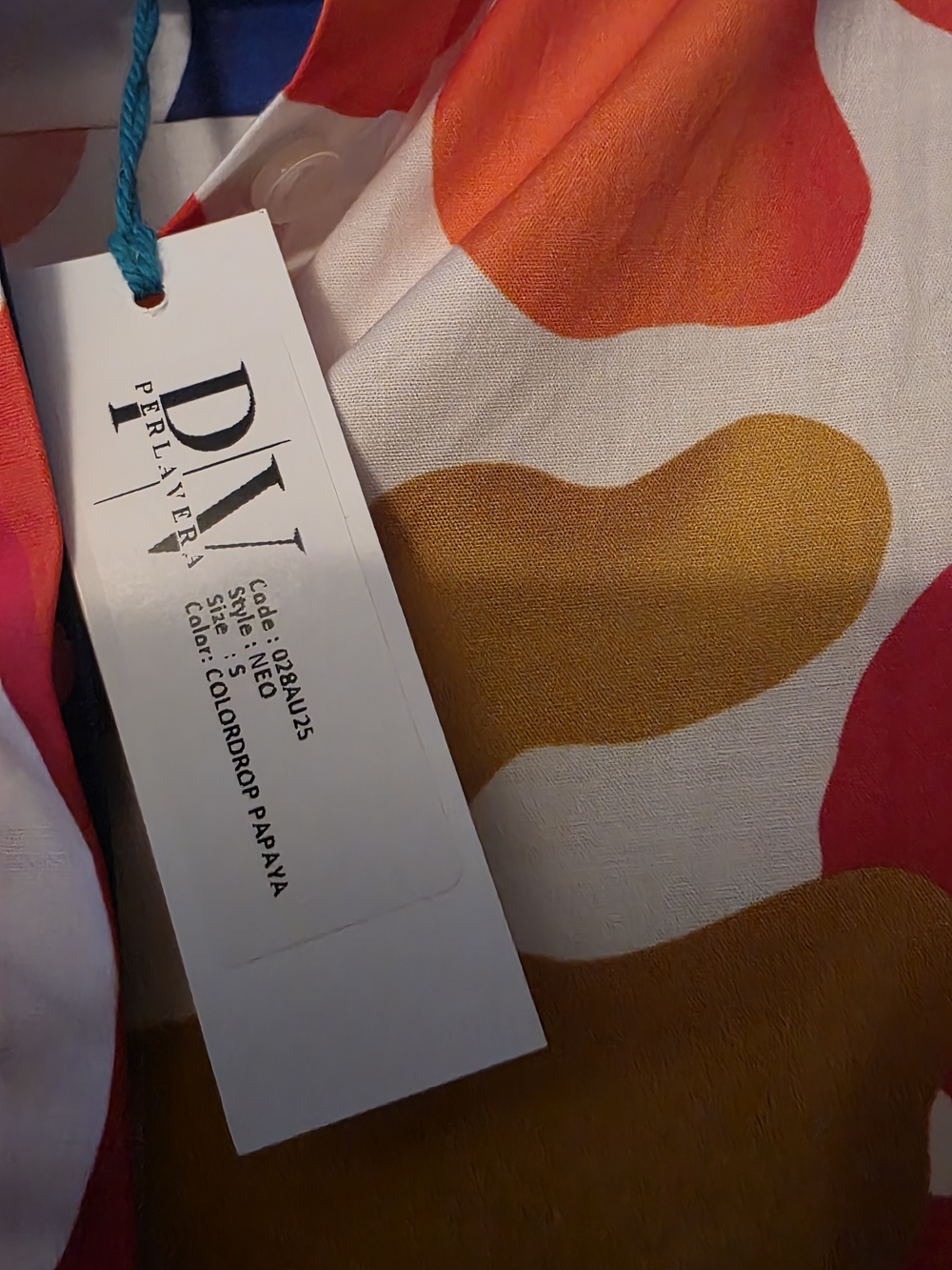 Perlavera Vibrant Classic With A Twist Multicolor Patterned Shirt Dress - Picture 3 of 5